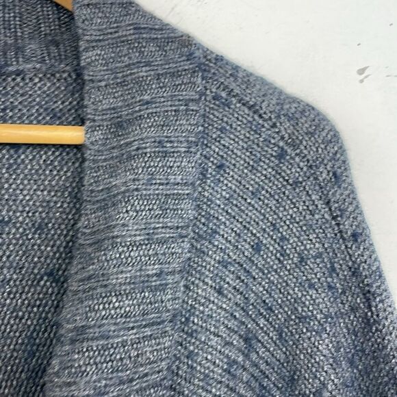 Open Front Cardigan Doleman Sleeve wool blend oversized Large - Picture 9 of 12